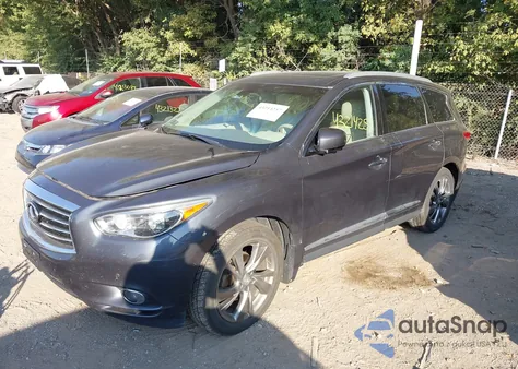 2013 Infiniti Jx35 из США, поврежденный, VIN 5N1AL0MM9DC303156
